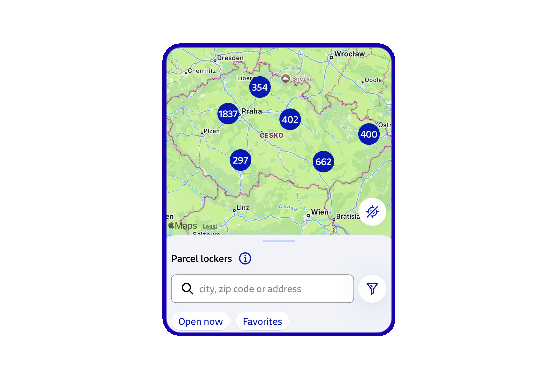 Choose your parcel delivery