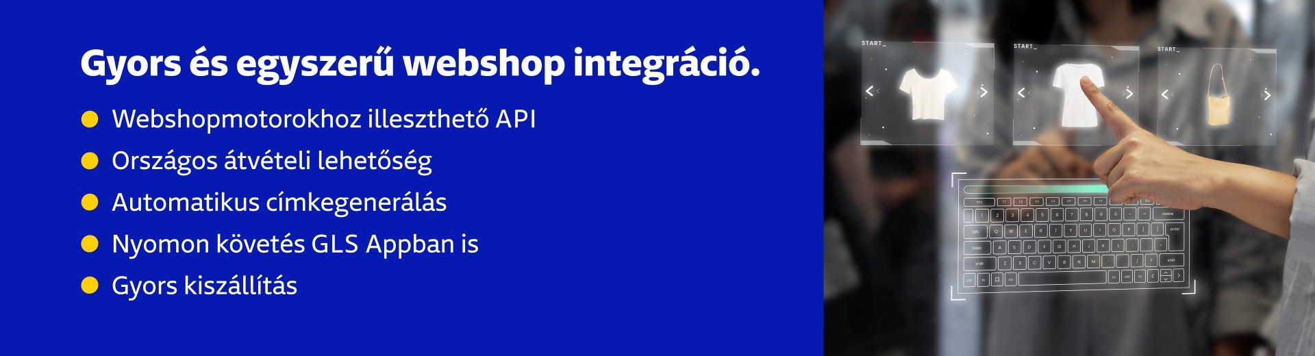 GLS API for webshops.