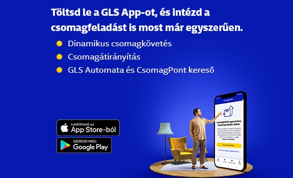 GLS Application for sending and tracking packages.