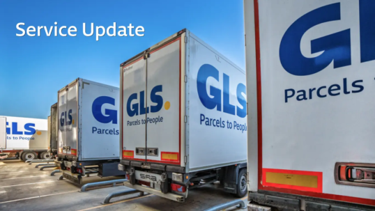 GLS Trucks Parked 